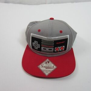 Nintendo Entertainment System Control Logo OSFM Snapback Cap Hat